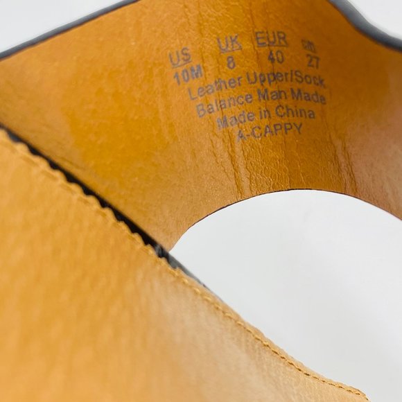 Franco Sarto Leather Cappy Slide Sandal Shoes Sz 9.5 -10 - Picture 7 of 11